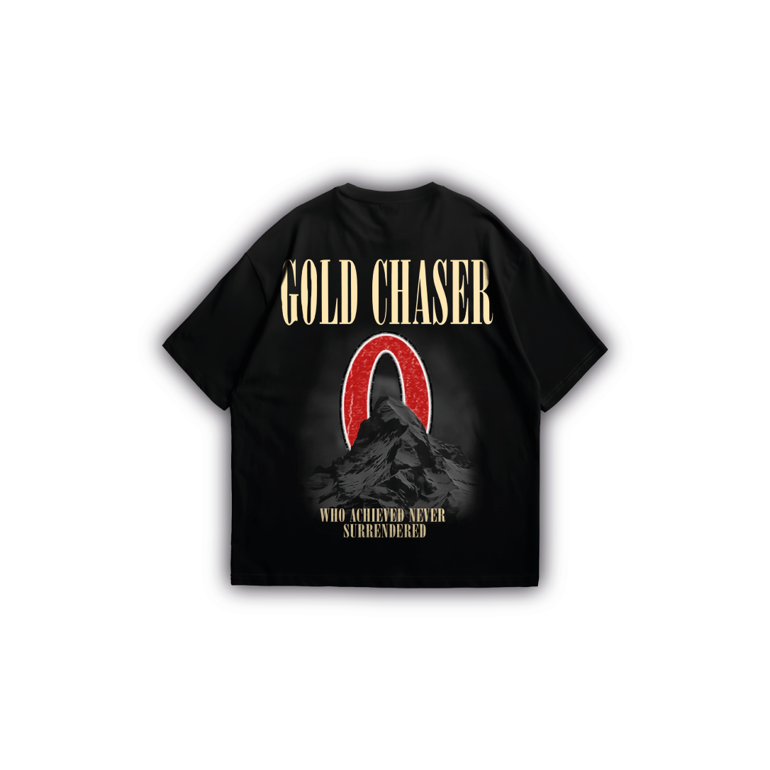 GOLD CHASER OVERSIZE - BLACK